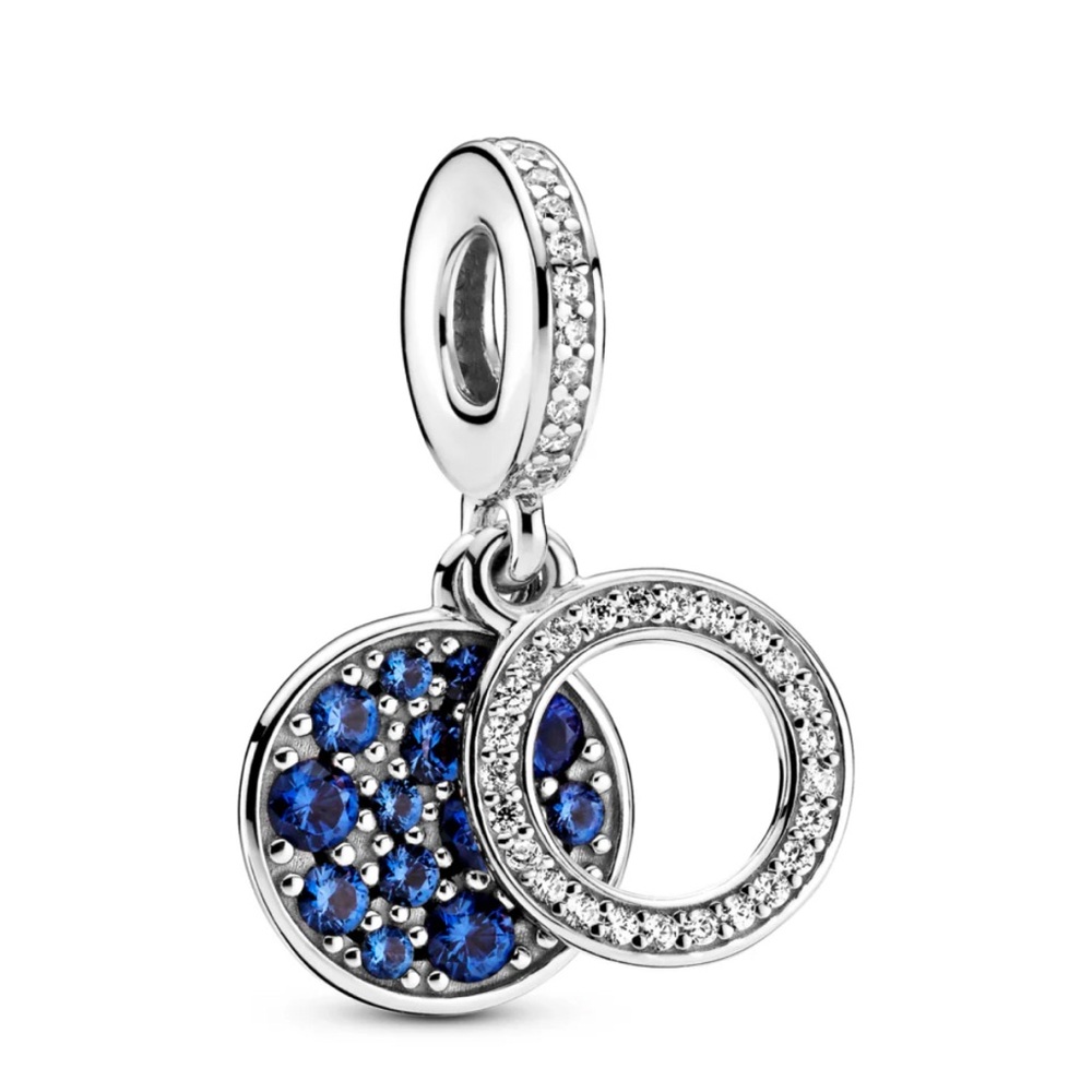 NWT - Pandora charm - blue/white